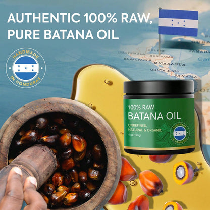 100% Raw Batana Hair Gowth & Repair Paste