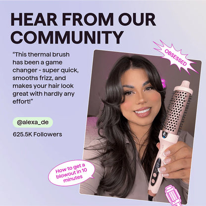 Blowout Boost ionic Thermal Brush