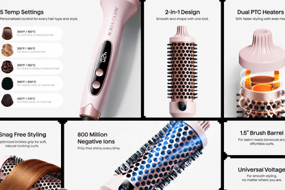 Blowout Boost ionic Thermal Brush