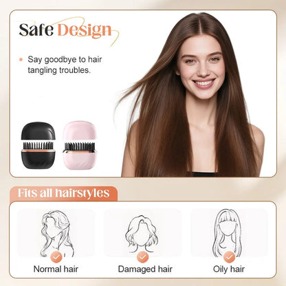 Auric Reign™ Mini Straightener – Smooth Hair Anywhere, Anytime.